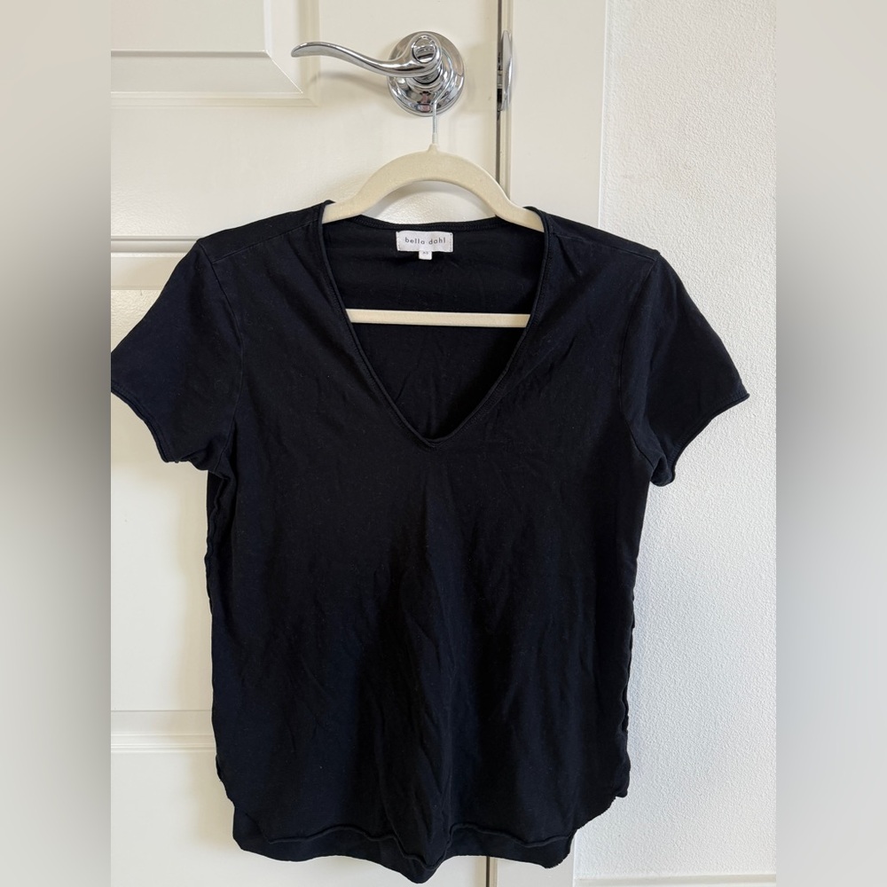 Bella Dahl black tee XS